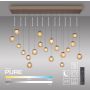Függőlámpa PURE POPUP 2589-97 2200-5000k 19x3W/LED 4500lm ip20 a Paul Neuhaus-tól