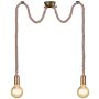 Függőlámpa ROPE 310100204 2x60w/e27 ip20 a Trio-tól