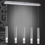 Függőlámpa ICE ML323 5x5W/LED 1750LM a Milagro-tól