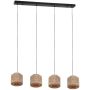 Függőlámpa SMILLA 366800436 4x10w/e27 ip20 a Trio-tól
