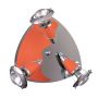 Spotlámpa ZEUS CH/ORANGE 474 E14 R50 3x40W/E14/R50 a Prezent-tól