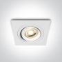 Beépíthető spotlámpa The Dual Ring 51105ABG/W 1x10W/GU10 IP20 a One Light-tól
