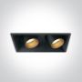 Beépíthető spotlámpa The Recessed Cylinders 51211C/B/W 3000K 2x11W/LED 820lm IP20 a One Light-tól
