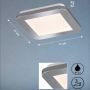 Süllyesztett mennyezeti lámpa Gotland 21231 3000K 8.5W 1x8.5W/LED 1100 lm a Fischer&Honsel-tól