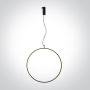 Függőlámpa Decorative 63152B/B/W 3000K 1x30W/LED 2100lm IP20 a One Light-tól