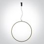 Függőlámpa Decorative 63152C/B/W 3000K 1x40W/LED 2800lm IP20 a One Light-tól