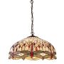 Függőlámpa DRAGONFLY BEIGE 64079 3x60W/E27 IP20 a Endon-tól