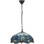 Függőlámpa DRAGONFLY BLUE 64080 3x60W/E27 IP20 a Endon-tól