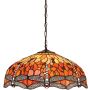 Függőlámpa DRAGONFLY FLAME 64082 3x60W/E27 IP20 a Endon-tól