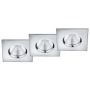 Beépíthető spotlámpa ZAGROS 650610306 3000k 3x5.5w/led 345lm ip65 a Trio-tól