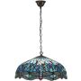 Függőlámpa DRAGONFLY BLUE 66148 3x60W/E27 IP20 a Endon-tól