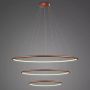 Függőlámpa Ledowe okręgi LA075/P_80_in_3k_copper 3000K 3x68W/LED 4100lm IP44 a Altavola Design-tól