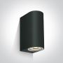 Fali lámpa Outdoor Cylinders 67142G/B 2x6W/GU10 IP65 a One Light-tól