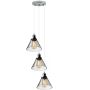 Függőlámpa NEW YORK LOFT LA034/CO3_smoky_chrom 3x40W/E27 IP20 a Altavola Design-tól