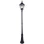 Utcai lámpa LONDON SOLAR 6951301189 2700k 3x6w/ 300lm ip44 a Lutec-tól