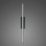 Fali lámpa Linea No.1 LA089/W_38,5_3k_black 3000K 1x9W/LED 540lm IP44 a Altavola Design-tól