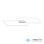Süllyesztett mennyezeti lámpa INIGO 8194-55 3000K 2x20W/LED 2700LM IP20 a Paul Neuhaus-tól