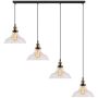 Függőlámpa NEW YORK LOFT LA040/CL4_clear 4x40W/E27 IP20 a Altavola Design-tól