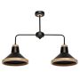 Plafonlámpa SALMA MLP6296 2x60W/E27 IP20 a Milagro-tól