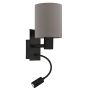 Fali lámpa PASTERI 900701 1X40W/E27|1X3,8W/LED 320lm IP20 a Eglo-tól