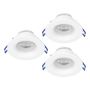 Beépíthető spotlámpa SALABATE 902272 2700K, 4000K, 6500K 3x5W/LED 3X540lm ip65 a Eglo-tól