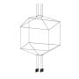 Függőlámpa FLUSSO 91906 3000K 4x3W/G9 960LMLM IP20 a King Home-tól