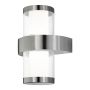 Fali lámpa BEVERLY 94799 2x2x3,7W/LED 560LM IP44 a Eglo-tól