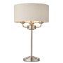 Asztali lámpa HIGHCLERE 94369 3x18W/E14 IP20 a Endon-tól