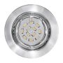 Beépíthető spotlámpa PENETO 94407 1x5W/GU10 400LM a Eglo-tól