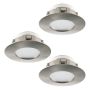 Beépíthető spotlámpa PINEDA 95823 3x6W/LED 500LM IP44 a Eglo-tól