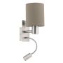 Fali lámpa PASTERI 96478 1x40W/E27 + 1X3,5W/LED 380LM a Eglo-tól
