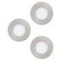 Beépíthető spotlámpa FUEVA 1 98634 3000K 3x2,8W/LED 1050lm IP20|IP44 a Eglo-tól