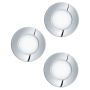 Beépíthető spotlámpa FUEVA 1 98635 3000K 3x2,8W/LED 1050lm IP20|IP44 a Eglo-tól