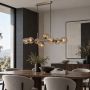 Függőlámpa ERIMIDA PND-2244-8A-AB 8x5W/G9 IP20 a Italux-tól