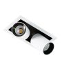 Beépíthető spotlámpa MERCANTA GL7117-2/12W 4000K WH+BL 2x12W/LED 1640LM IP20 a Italux-tól
