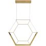 Függőlámpa HEXAGON HEX0135 2800K 1x15W/LED 646LM a Dar Lighting-tól