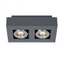Felületi spotlámpa CASEMIRO IT8002S2-BK/AL 2x50W/GU10 a Italux-tól