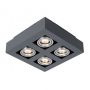 Felületi spotlámpa CASEMIRO IT8002S4-BK/AL 4x50W/GU10 a Italux-tól