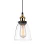 Függőlámpa FRANCIS MDM-2563/1 GD+CL 1x40W/E27 a Italux-tól