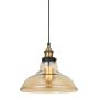 Függőlámpa HUBERT MDM-2381/1 GD+AMB 1x40W/E27 a Italux-tól