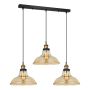 Függőlámpa HUBERT MDM-2381/3 GD+AMB 3x40W/E27 a Italux-tól