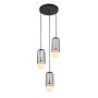 Függőlámpa MATTY MDM-3939/3 BK 3x40W/E27 IP20 a Italux-tól