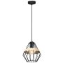 Függőlámpa CLIFF BLACK MLP5524 1x60W/E27 IP20 a Milagro-tól