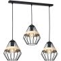 Függőlámpa CLIFF BLACK MLP5525 3x60W/E27 IP20 a Milagro-tól