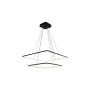 Függőlámpa NIX BLACK ML518 2x50W/LED 3500LM a Milagro-tól