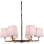 Csillár STOCKHOLM P06636BK AU 6x40W/E14 IP20 a Cosmolight-tól