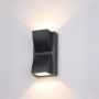 Fali lámpa EDGAR PL-437B 2x6W/LED 120LM IP54 a Italux-tól