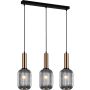 Függőlámpa ANTIOLA PND-5588-3M-BRO+SG 3x40W/E27 IP20 a Italux-tól