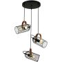 Függőlámpa ANTOIN PND-2445-3-BK 3x40W/E27 IP20 a Italux-tól