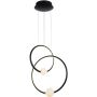 Függőlámpa LOZANNA PND-20112035-2B-BL 3000K 2+2x44,8W/LED 2420LM IP20 a Italux-tól